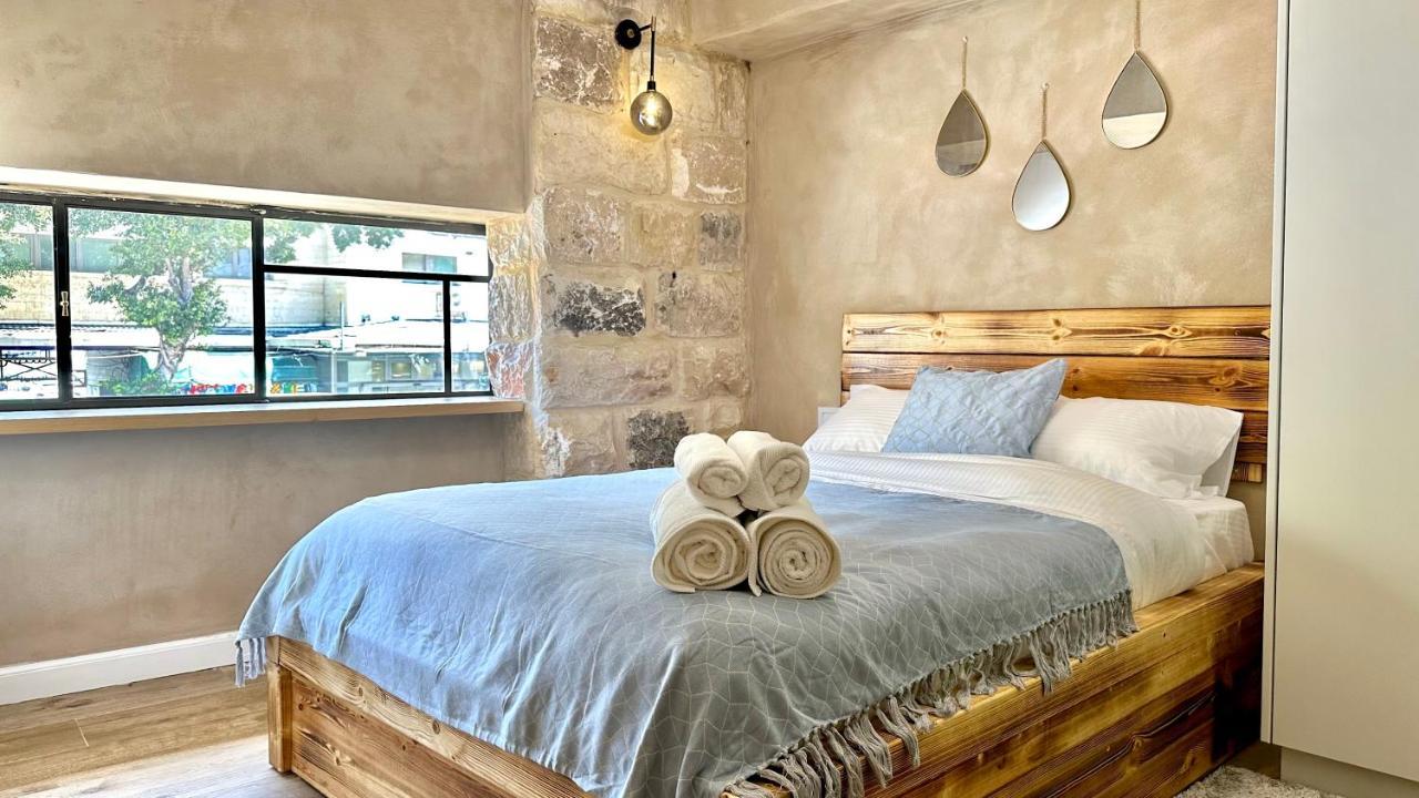 Boutique Apartment In Heart Of Хайфа Екстериор снимка