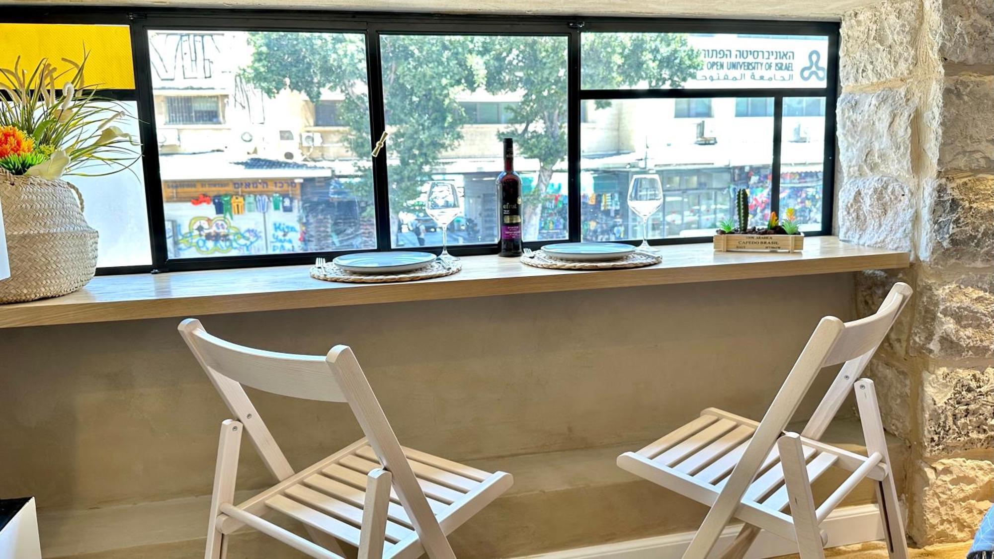 Boutique Apartment In Heart Of Хайфа Екстериор снимка